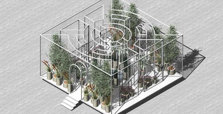 High-Tech 3D Garden of Eden Design